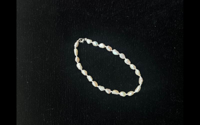 碎银子东珠手链