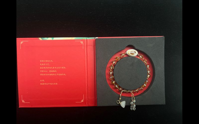 砂糖桔东珠手链