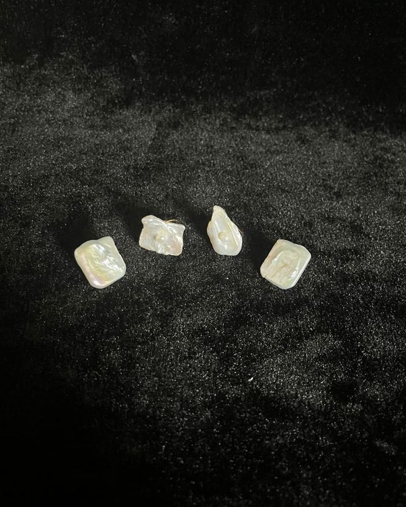 附壳珠戒指、耳饰