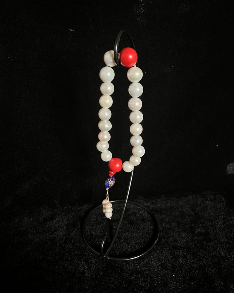 珍珠十八子手串