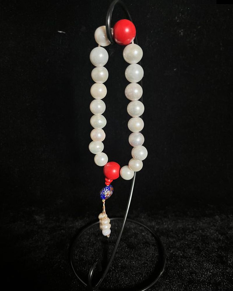 珍珠十八子手串